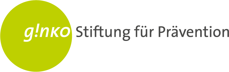 Abgebildet ist das Logo der ginko-Stiftung.