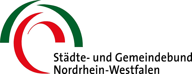 Zu sehen ist das Logos des Städte- und Gemeindesbundes Nordrhein-Westfalens.